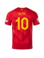 Spanien Dani Olmo #10 Replika Hemmakläder EM 2024 Kortärmad